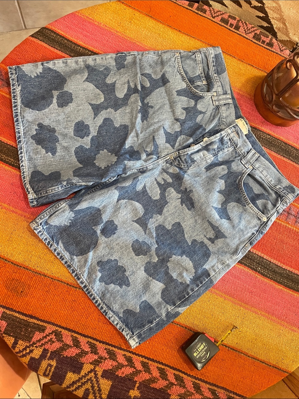 We the Free Montana Printed Button Fly Shorts.